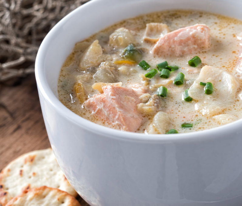 Alaska Seafood Chowder Alaskans Own