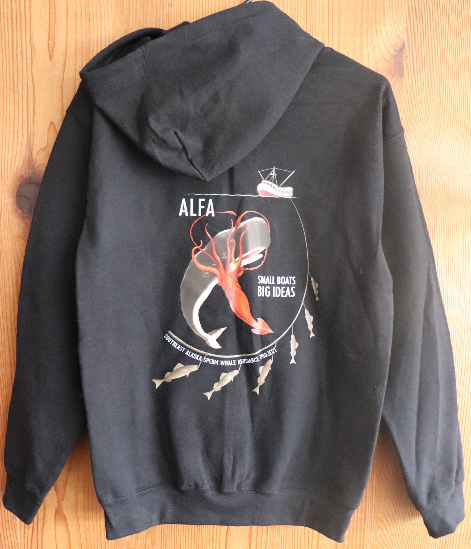 【DEARMINE】Whale Trucker Hood Zip-up DEARMINE】Whale Trucker Hood Zip-up