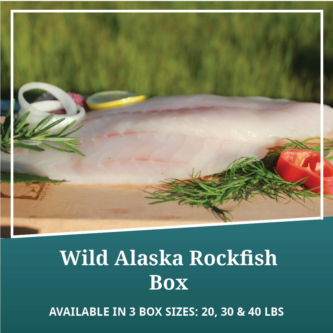 Wild Alaska Rockfish Box Alaskans Own
