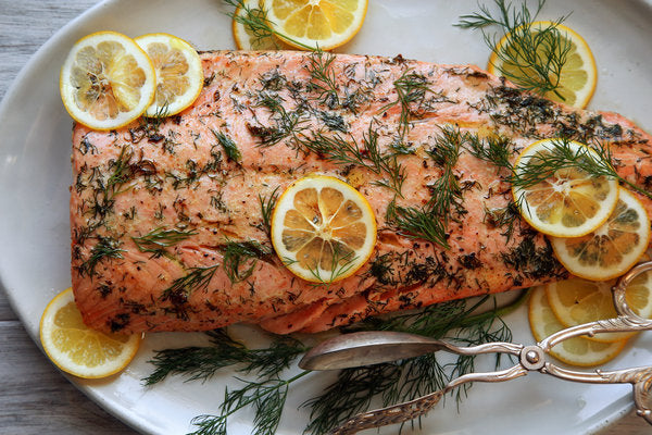 King Salmon Roasted in Butter