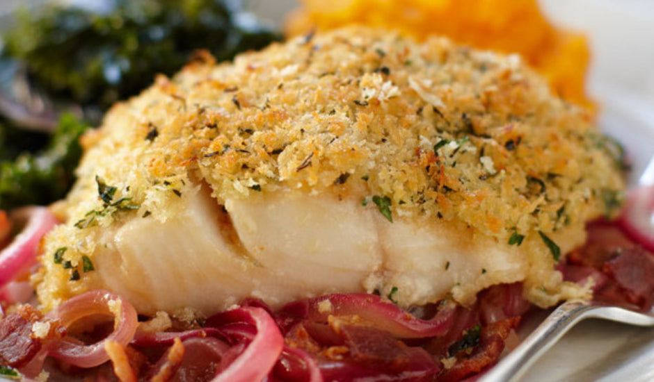 Thyme Crusted Alaska Sablefish