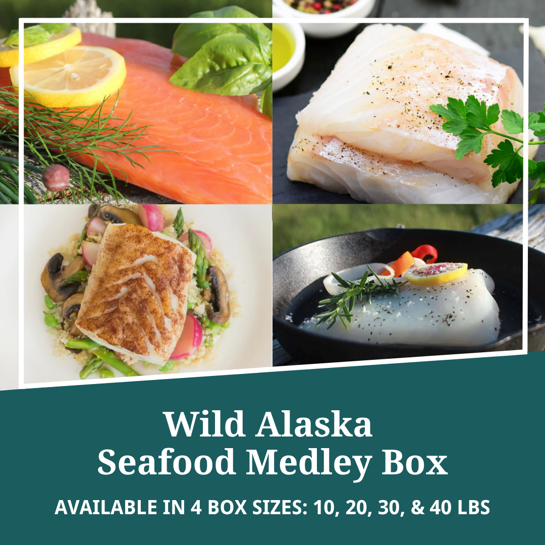 Wild Alaska Seafood Medley Box