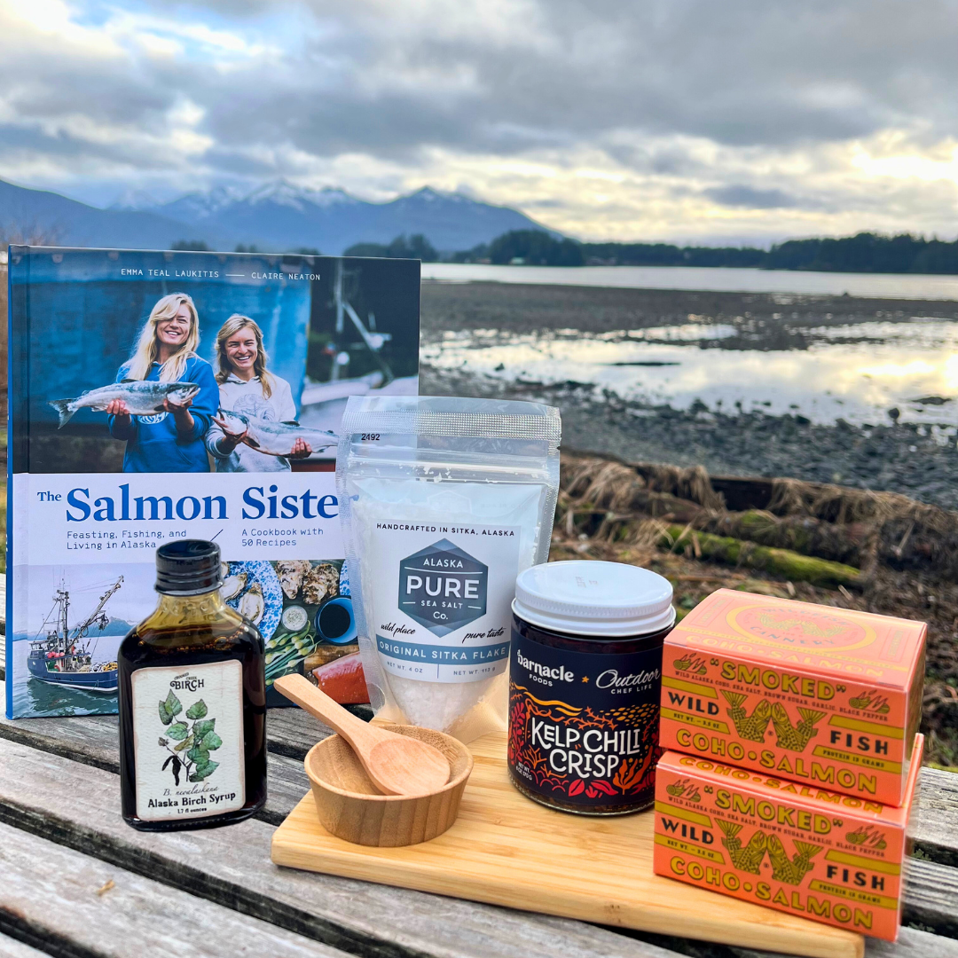 Alaskans Own Gift Box - Build Your Own - Deluxe / Alaska Pure Sea Salt Alaskans Own Gift Box - Build Your Own - Deluxe / Alaska Pure Sea Salt