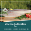 Wild Alaska Rockfish Box