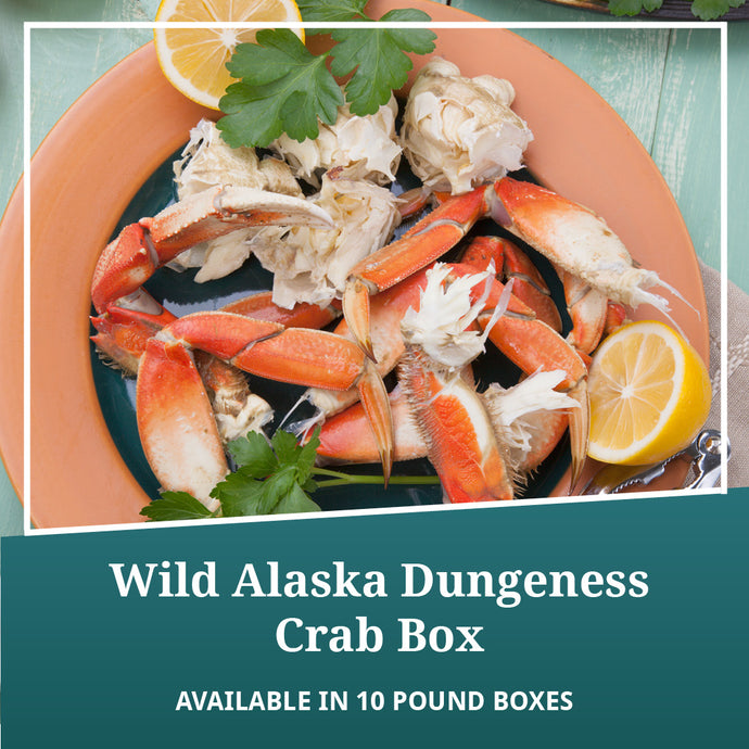 Wild Alaska Dungeness Crab Box