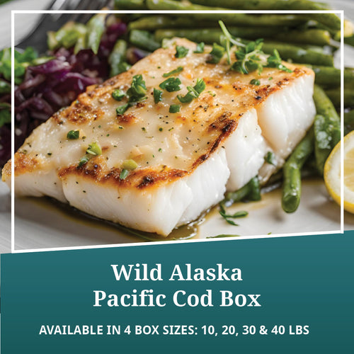 Wild Alaska Pacific Cod Box