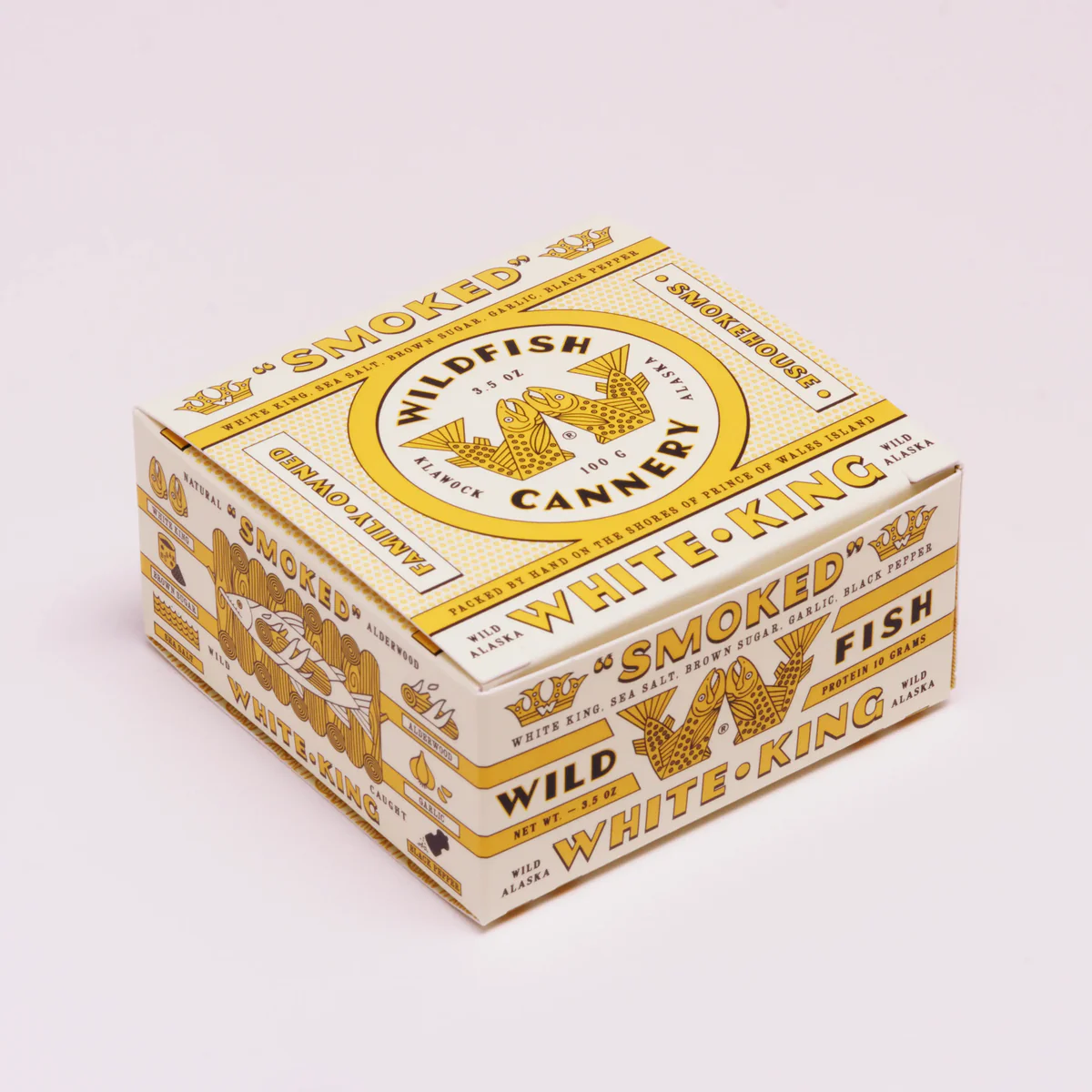 Wildfish Cannery Smoked White King Salmon