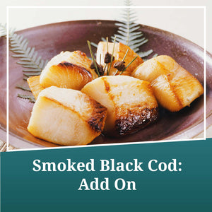 smoked black cod sablefish add on