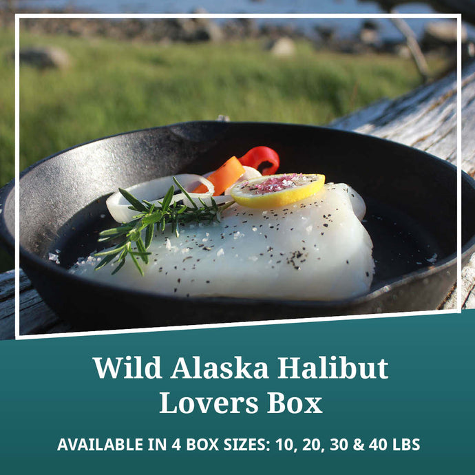 wild alaska halibut lovers box