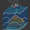 Men's Seafloor Mapping Long Sleeve Shirt
