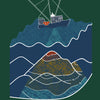 Men's Seafloor Mapping Short Sleeve Shirt