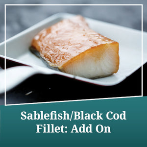Sablefish/Black Cod Portions: Add On
