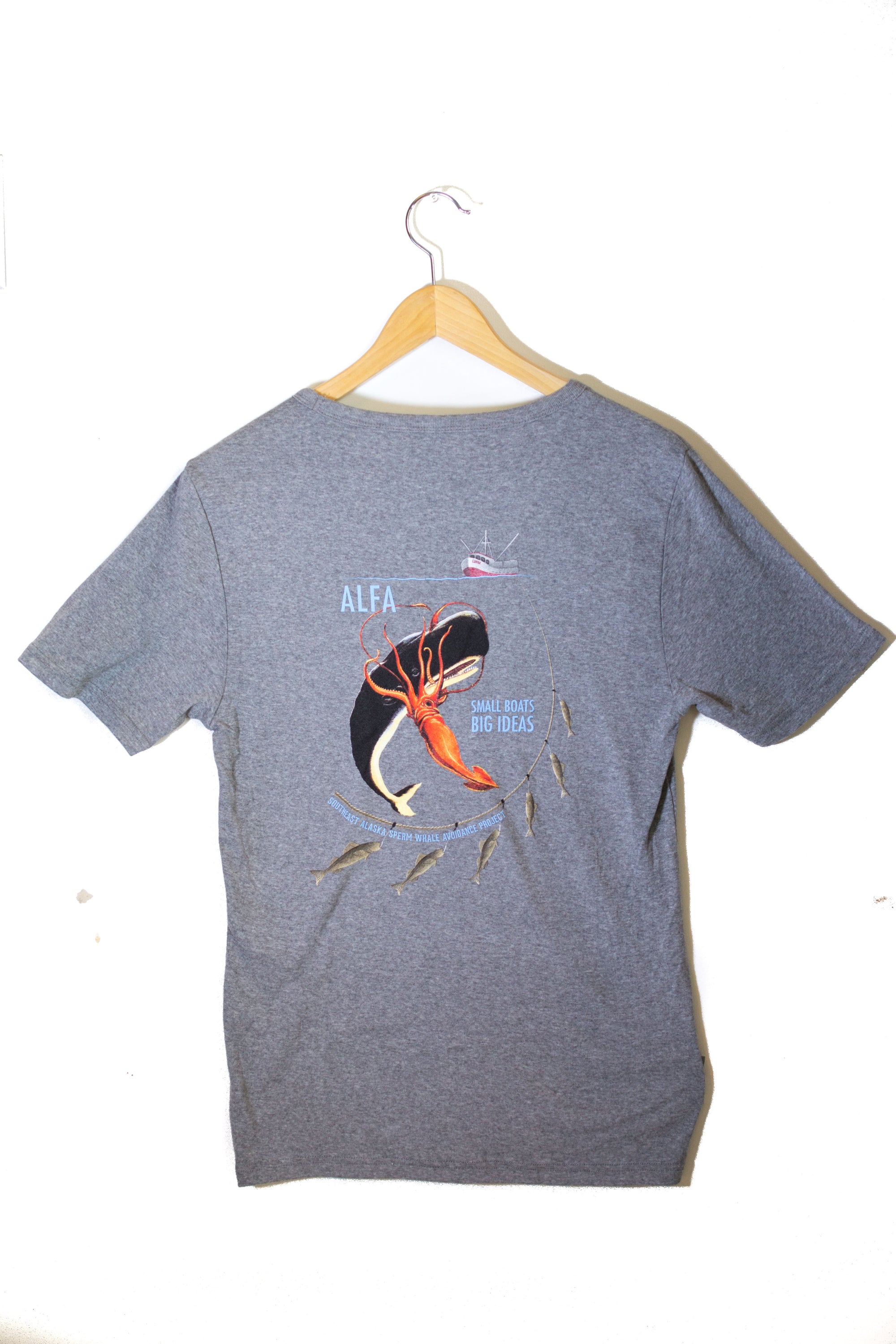 Women's Whale & Squid Tee