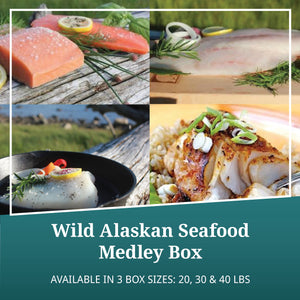 Wild Alaska Seafood Medley Box