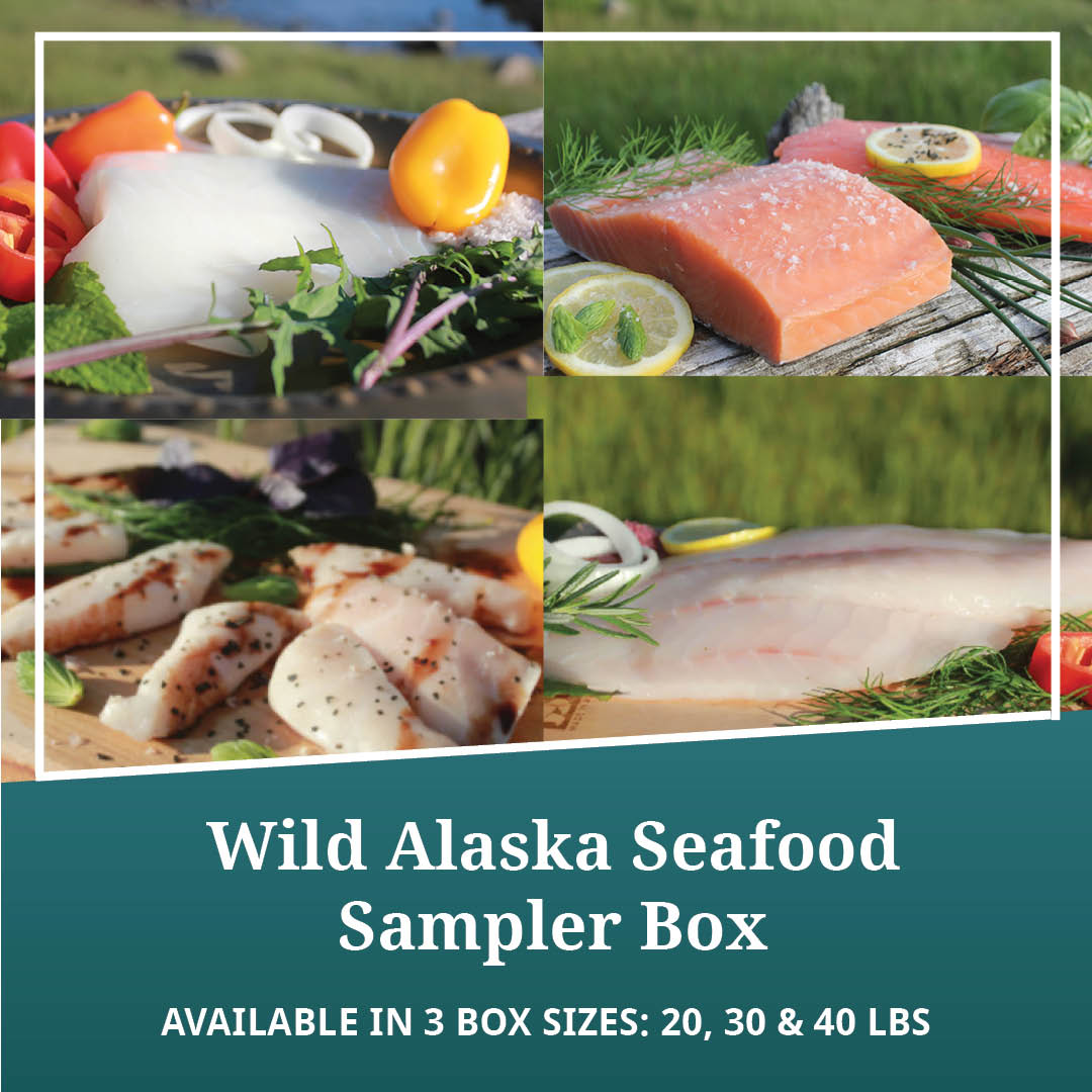 Wild Alaska Seafood Sampler Box